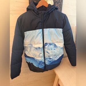 Old Navy Water-Resistant Hooded Puffer Jacket